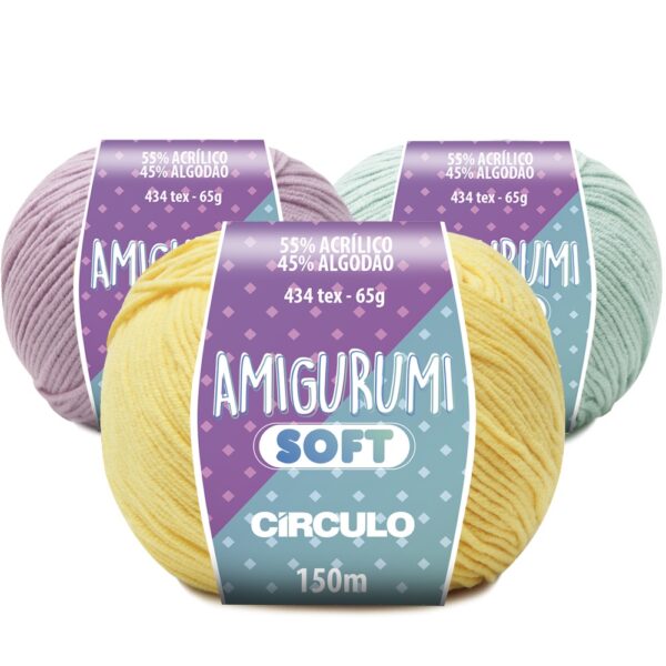 Fio Amigurumi Soft Circulo 150 m